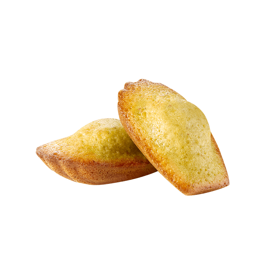 Pack van 3 : Pistache madeleines
