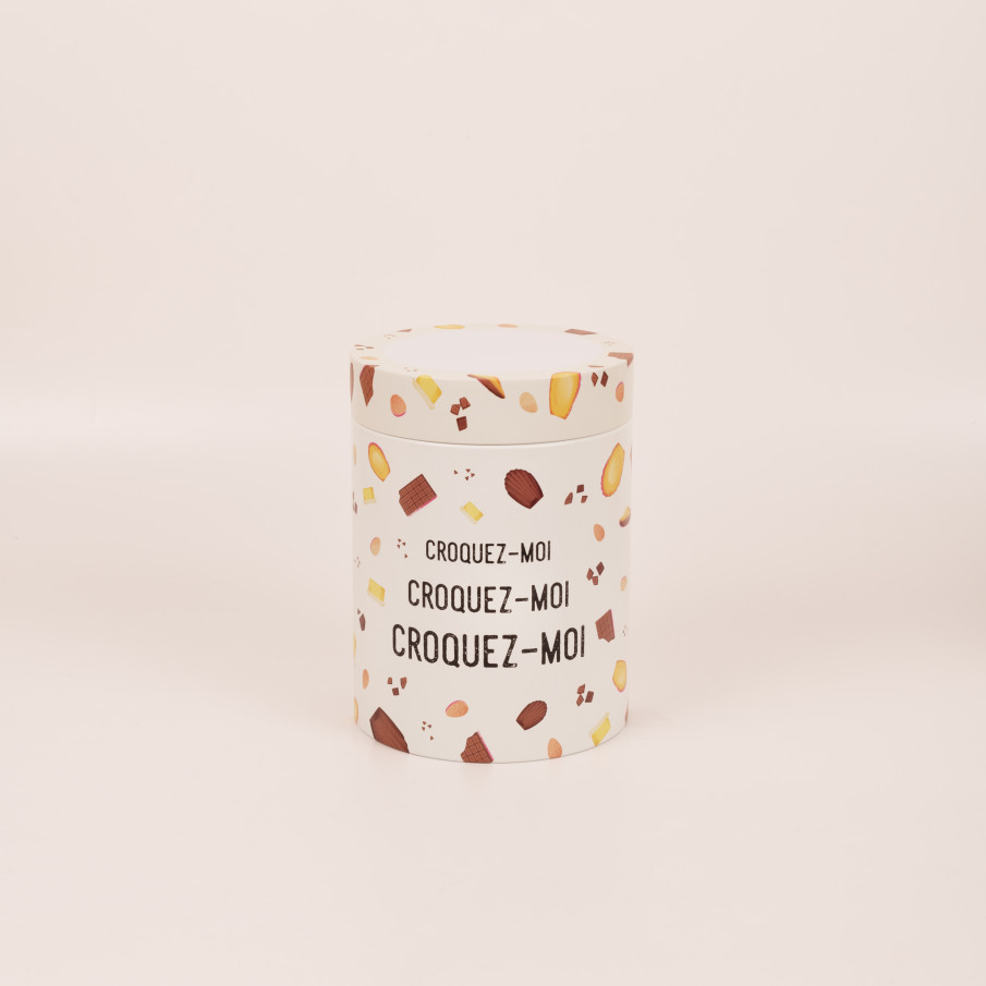 Das personalisierbare Madeleines-Set mit Schokoladenhülle - Maison Colibri - Gourmet-Geschenkidee