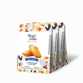 3-ER SET :  Madeleines aus reiner Butter