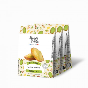 Lot de 3 : madeleines Pistache