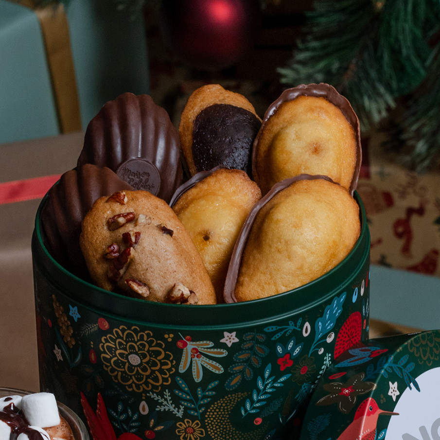 Coffret de Noël à personnaliser - Madeleines Maison Colibri