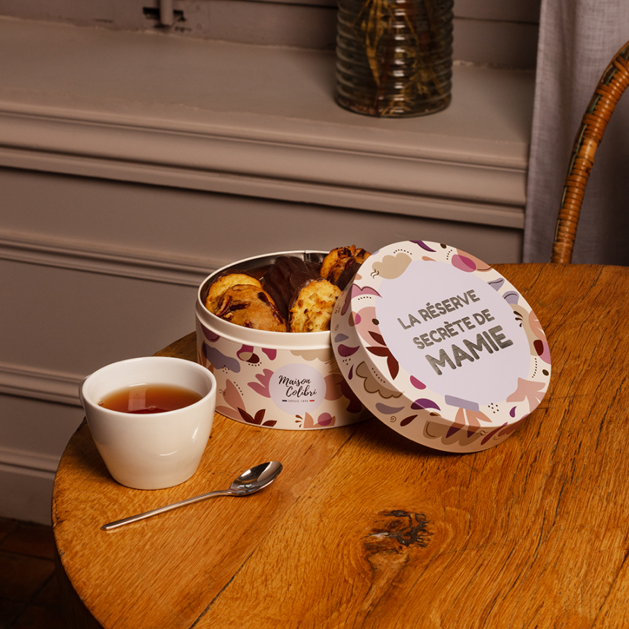 Le Petit Coffret de Madeleines Fête des Grands-Mères - Idée cadeau gourmand