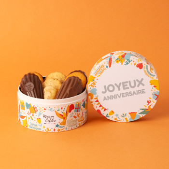 Le petit coffret personnalisable et gourmand de madeleines avec assortiment Création | Maison Colibri