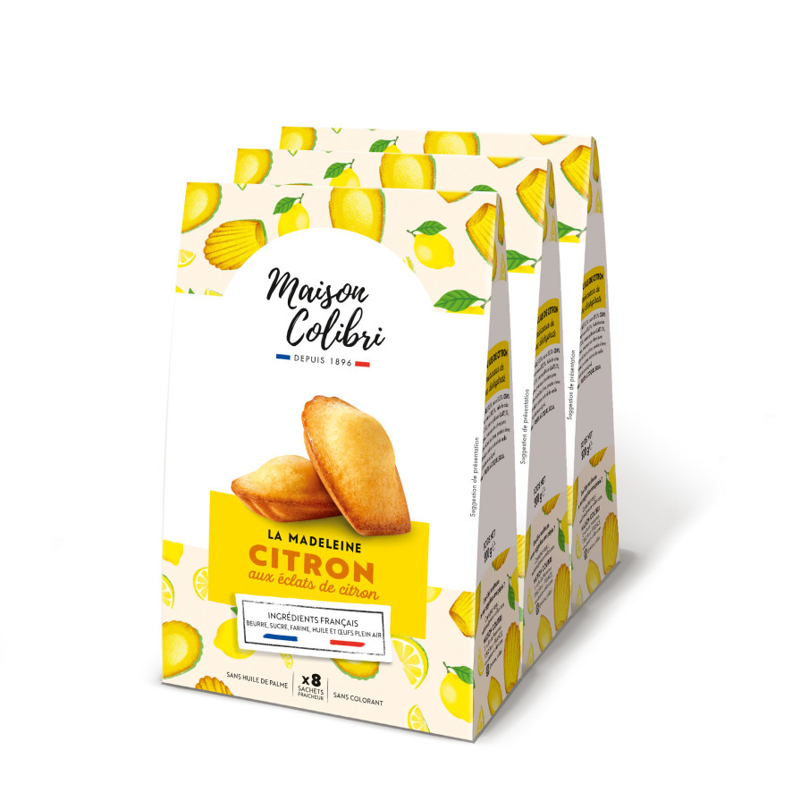Madeleine Lemon Meringue chips