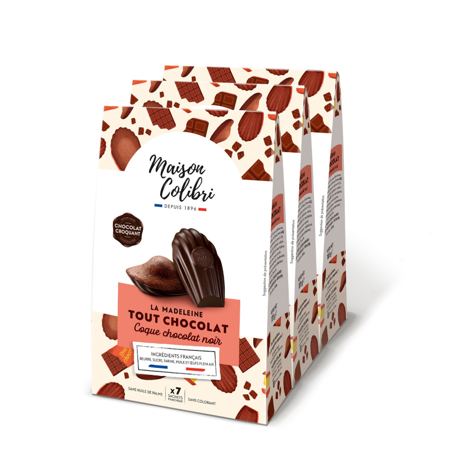 La Madeleine Chocolat Coque Chocolat - Acheter la Madeleine Chocolat | Maison Colibri