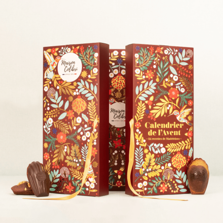 Le Calendrier de l'Avent de Madeleines - Maison Colibri