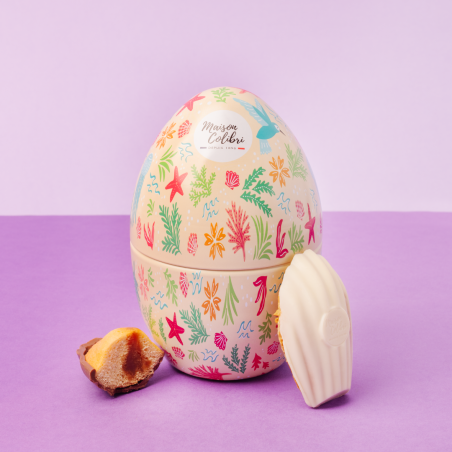 Assortiments d'oeufs de Pâques - Madeleines Coques Chocolat