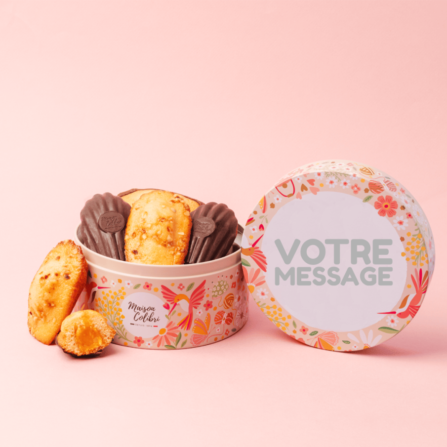 Le Petit Coffret de Madeleines Fête des Grands-Mères - Idée cadeau gourmand